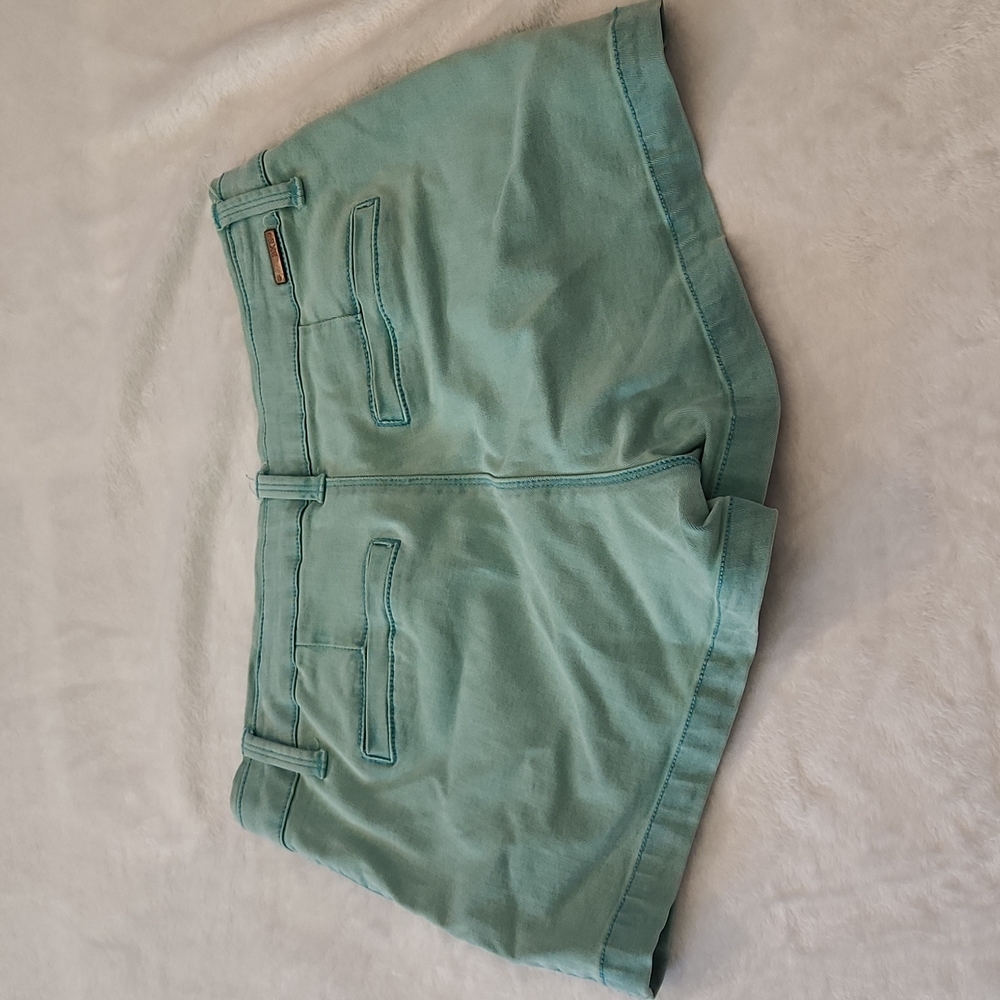 BKE teal Jean shorts - Picture 4 of 4